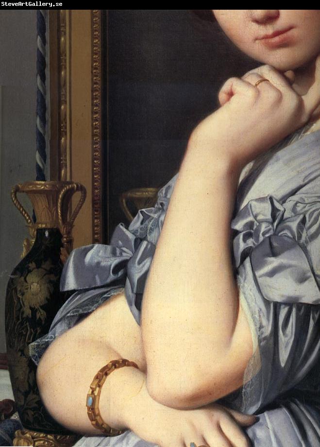 Jean-Auguste Dominique Ingres Details of The comtesse d'haussonville